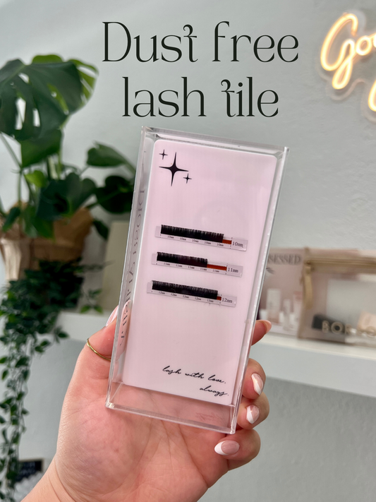 Dust Free Acrylic Lash Tile